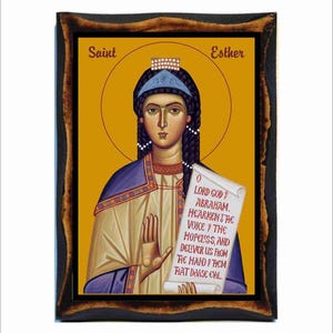 Saint Esther - Queen Esther - Esther - Hadassah - Ester - Hadassah bat Avihaïl -  Esthér - Königin Ester - Estera - Естир - Sainte Esther