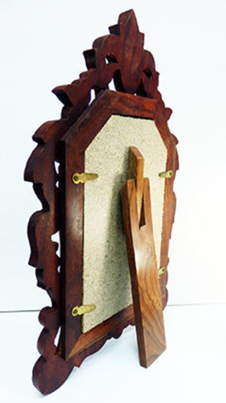 Hand Carved Wood Picture Photo Frame Antique Frame Home Etsy