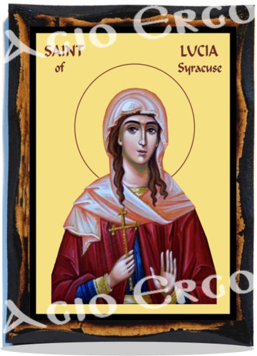 Saint Lucy of Syracuse Virgin and Martyr Saint Lucia of Syracuse Virgin