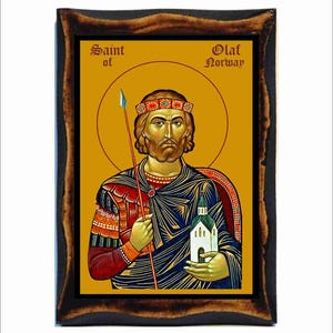 Olaf II of Norway - King of Norway - Saint Olav II - Olaf II de Norvege - Olaf el Santo - Olaf el Santo - San Olaf - Olaf Haraldsson - Olav