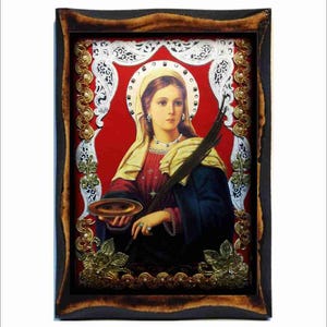 Santa Lucía Virgen y Mártir - Lucía de Siracusa - Santa Lucía - Santa Lucía -Sainte Lucie -Lucie de Syracuse -Santa Lucia -Lucía de Siracusa