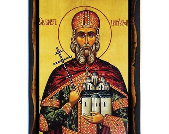 Lazar of Serbia - Lazar Hrebeljanović - Lazar de Serbia - Lázaro da Sérvia - Stefan Lazar Hrebeljanović - Saint Lazar of Serbia - Sao Lazaro