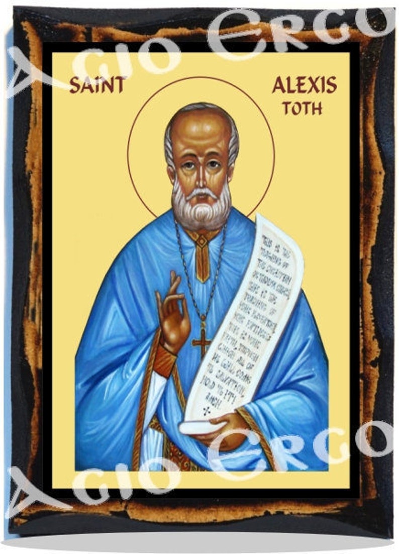 Saint Alexis Toth Greek Orthodox Russian Byzantine Catholic Etsy
