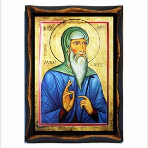 Hilarion the New - Sant’Ilarione il Nuovo - San Hilarión el Nuevo - Saint Hilarion le Nouveau - Hilarion der Neue - Święty Hilarion Nowy