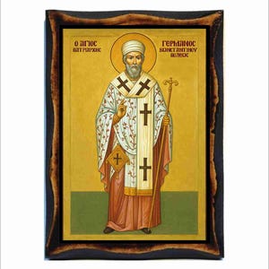 Germanus I of Constantinople - Germano I - Germain de Constantinople - Germán de Constantinopla - Germanos I - Gherman I - São Germano
