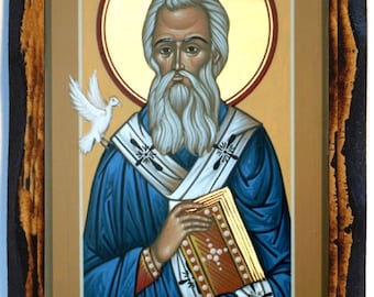 Saint Gregory the Great Pope Byzantine Christian Catholic Icon