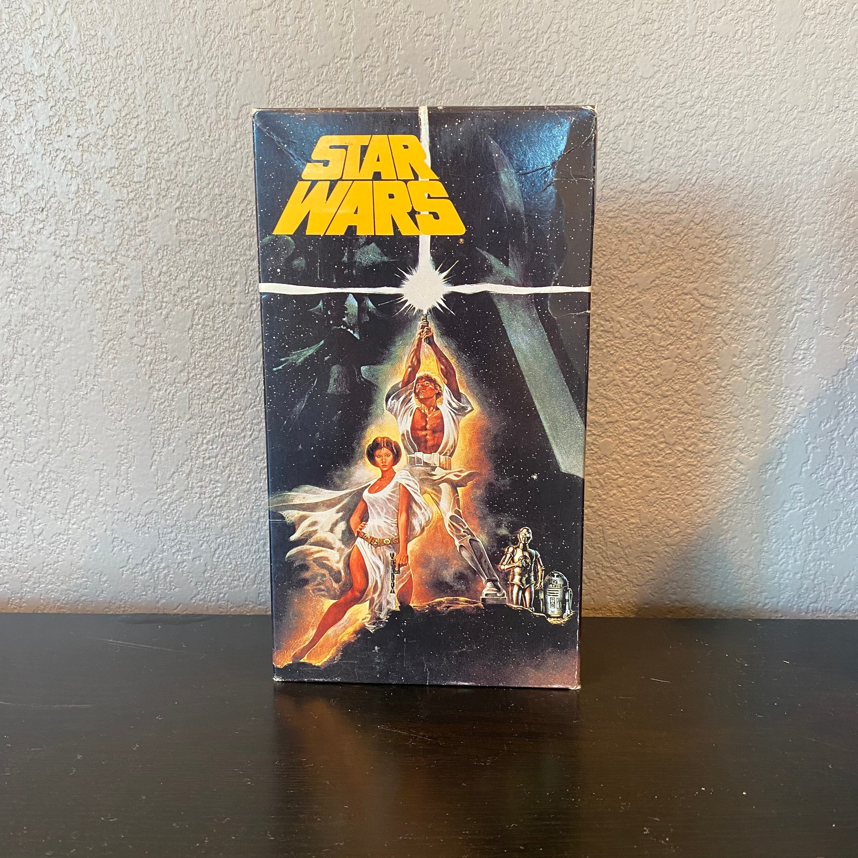 Star Wars Original VHS A New Hope 1977 Empire Strikes Back Etsy