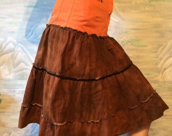 a-line skirt, unique, one-of-a-kind, bias cut, poc