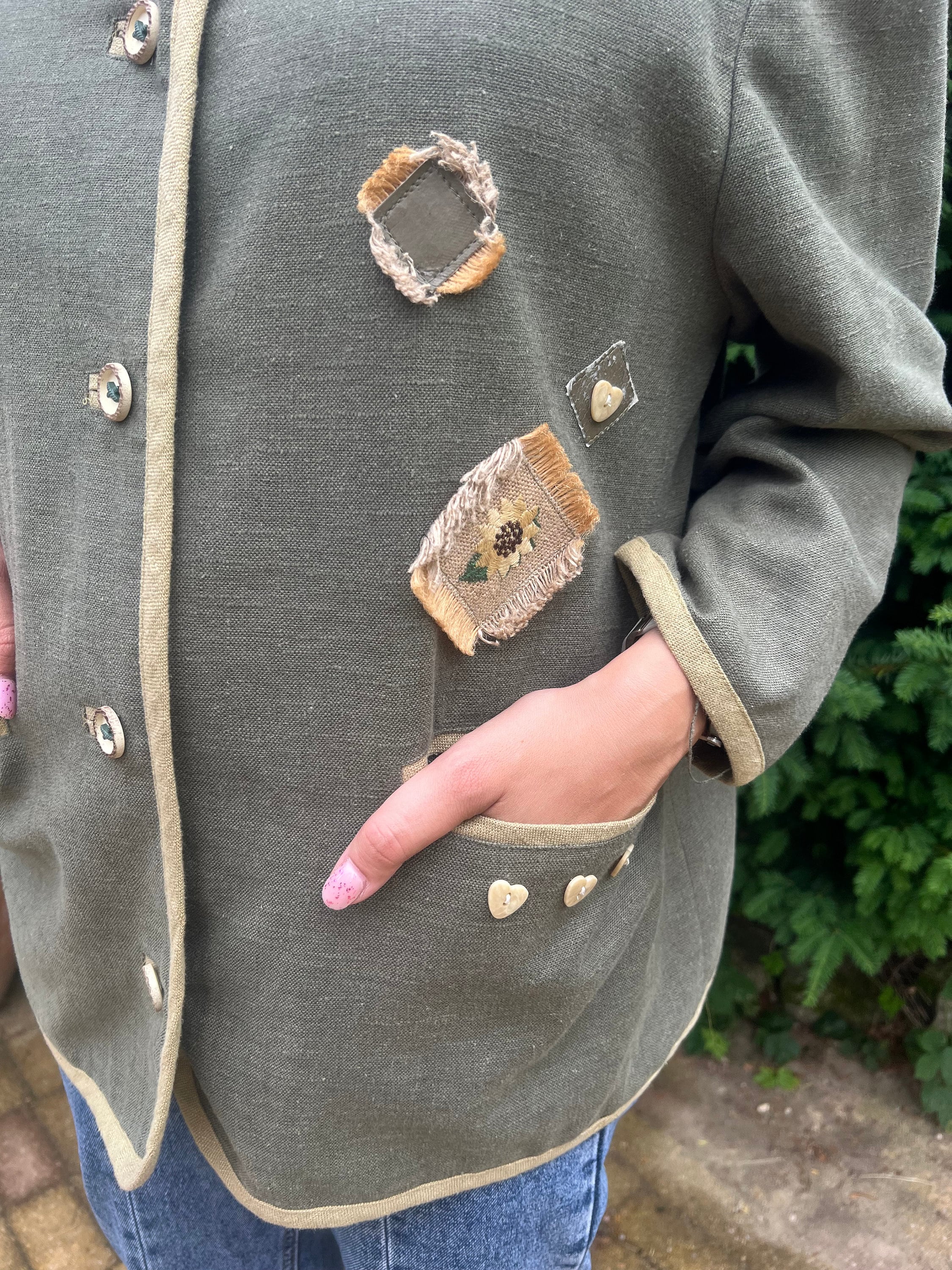 Gilet en côtes fantaisie de coton - Beige - ENFANT | H&M FR