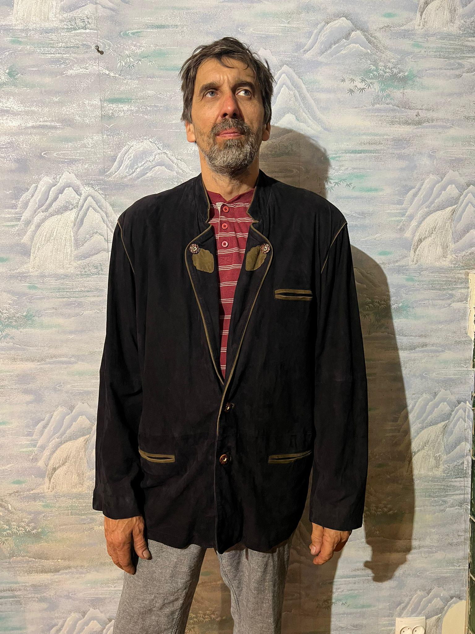 Vintage Austrian Leather Jacket