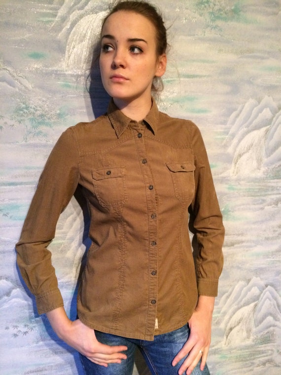 camisa pana mujer