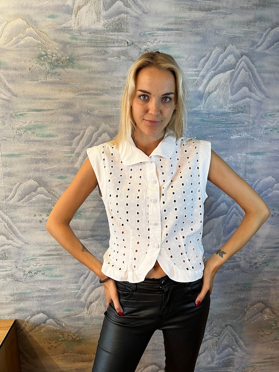 bluse ärmellos