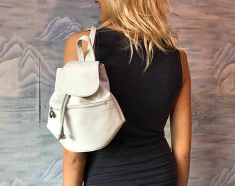 Light Blue Mini Backpack, Vegan Friendly Festival Bag