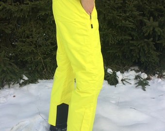 NEW Winter Sport Pants Bright Yellow 