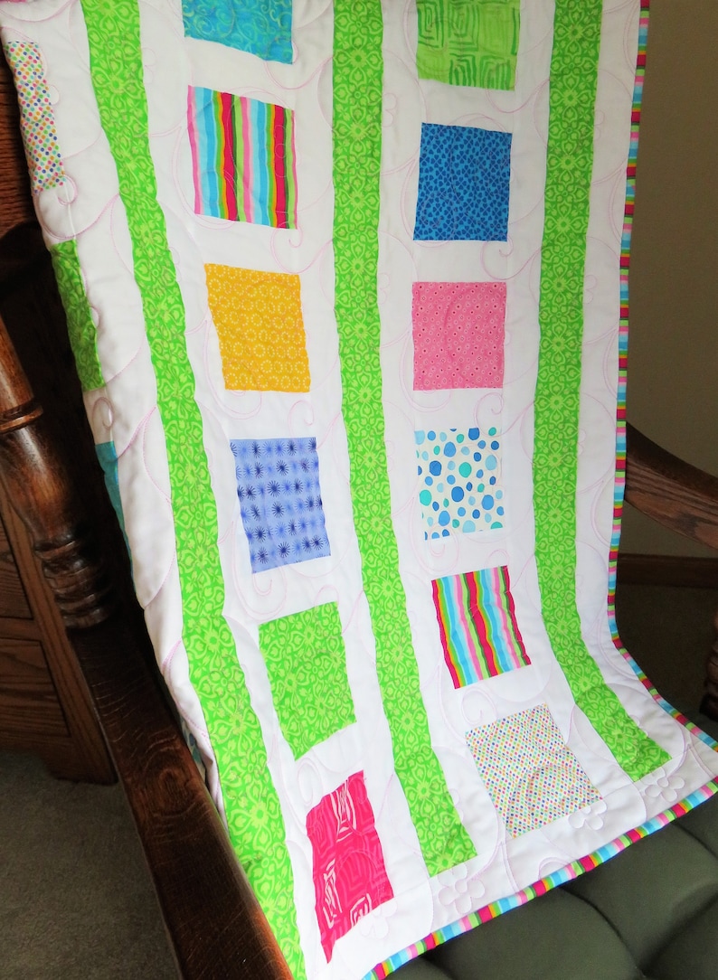 Handmade Baby Quilt for Sale Baby Girl Quilt Pink Baby Etsy