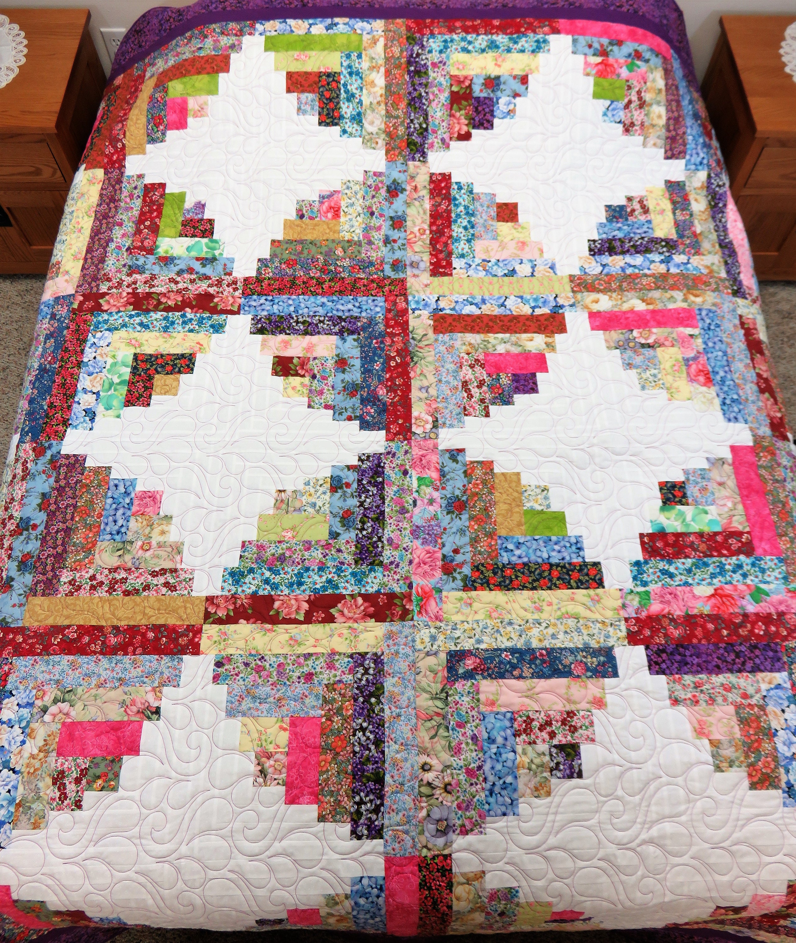 Handmade Queen Quilt for Sale Queen Size Blanket Full Size Etsy
