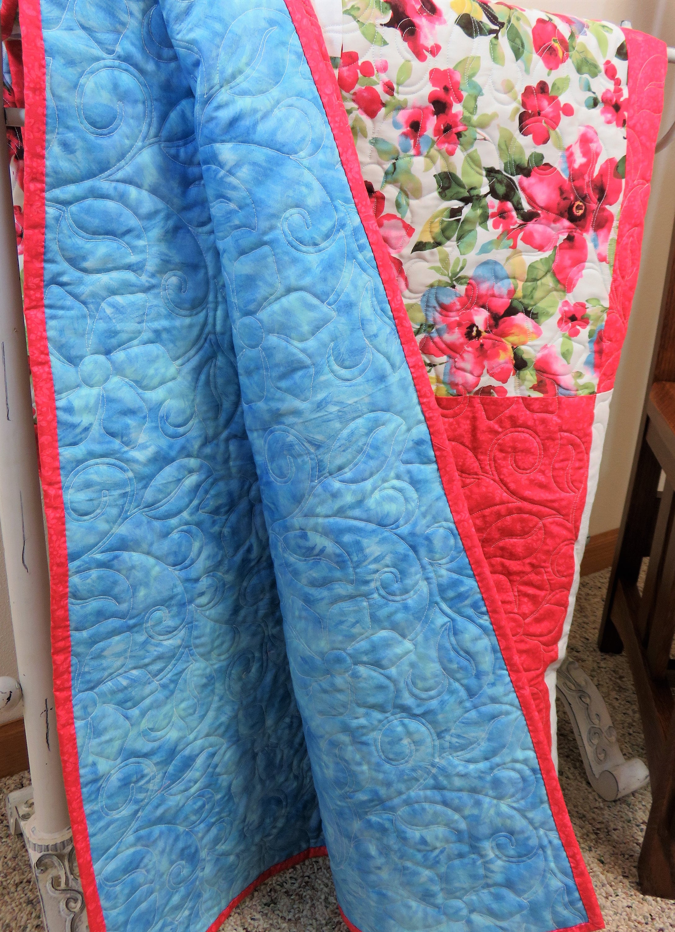 Handmade Quilt for Sale Handmade Queen Size Quilt Double Etsy