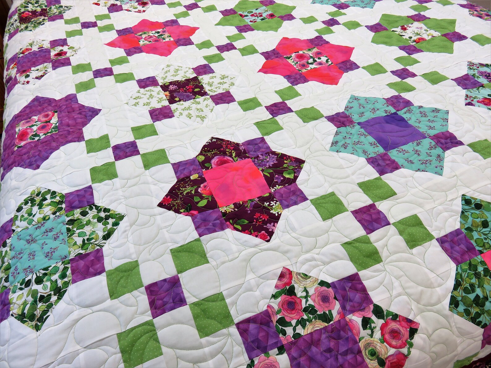 Handmade Quilt for Sale, Quilts for Sale Handmade, Queen Size Blanket
