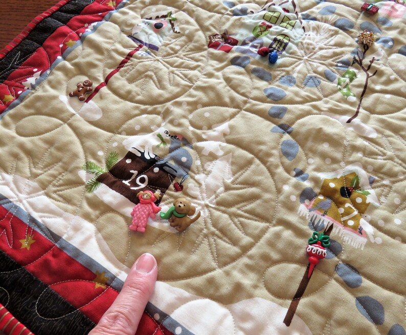 Handmade Wall Hanging for Sale Christmas Advent Calendar Etsy