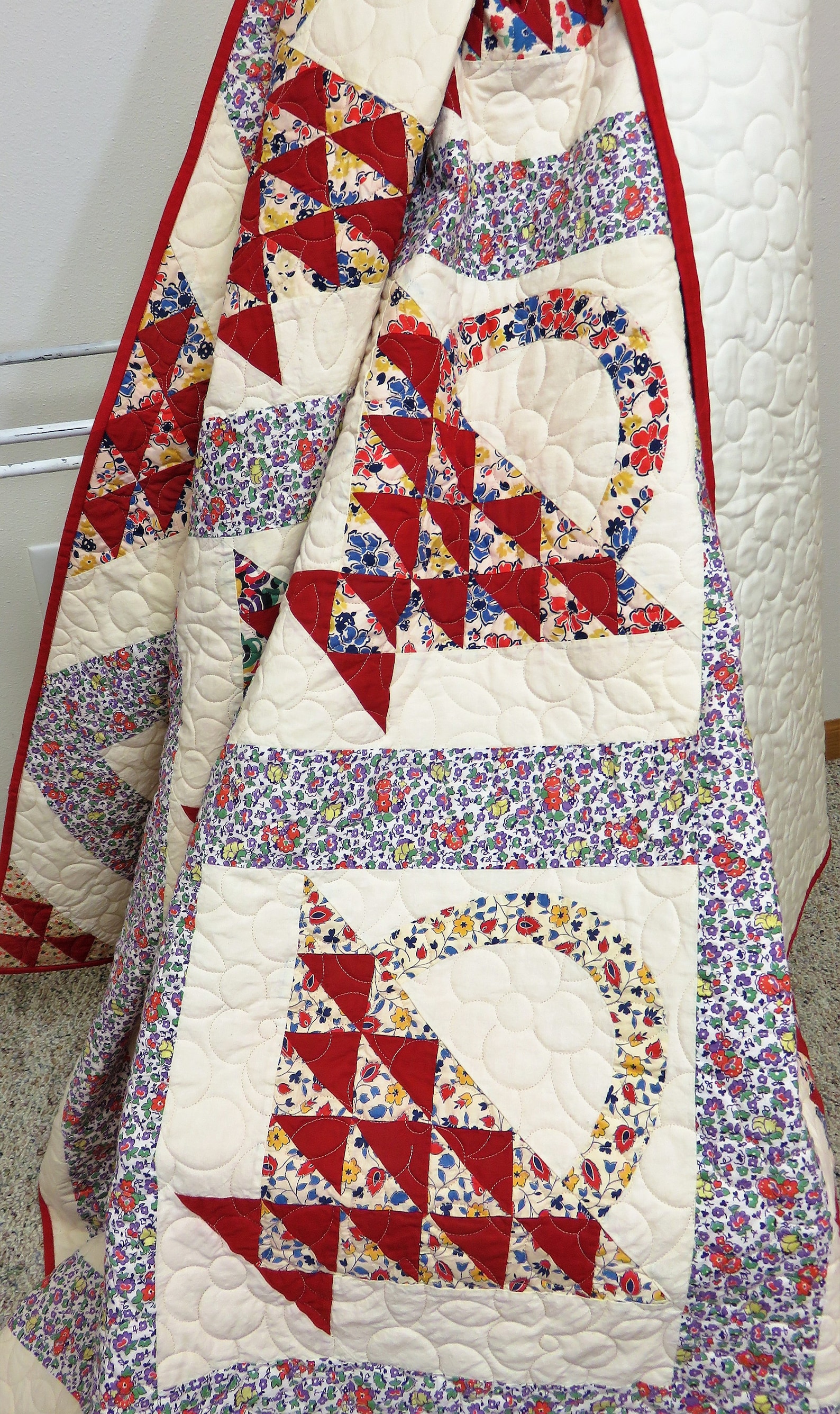 Vintage Quilt for Sale Antique Quilt for Sale Handmade Twin Etsy