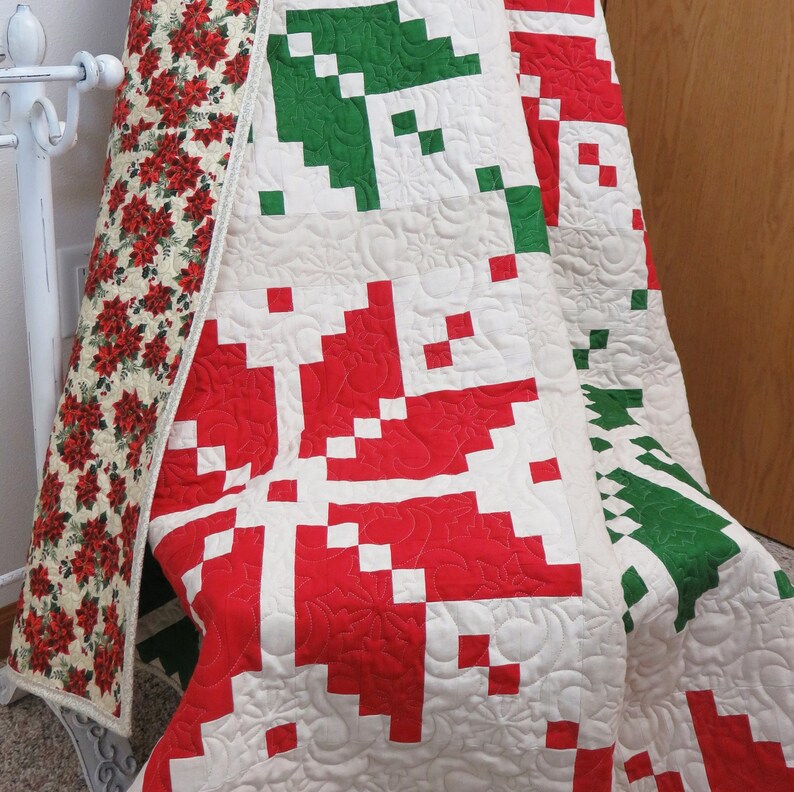 Handmade Quilt for Sale Christmas Quilt for Sale Holiday Etsy Canada