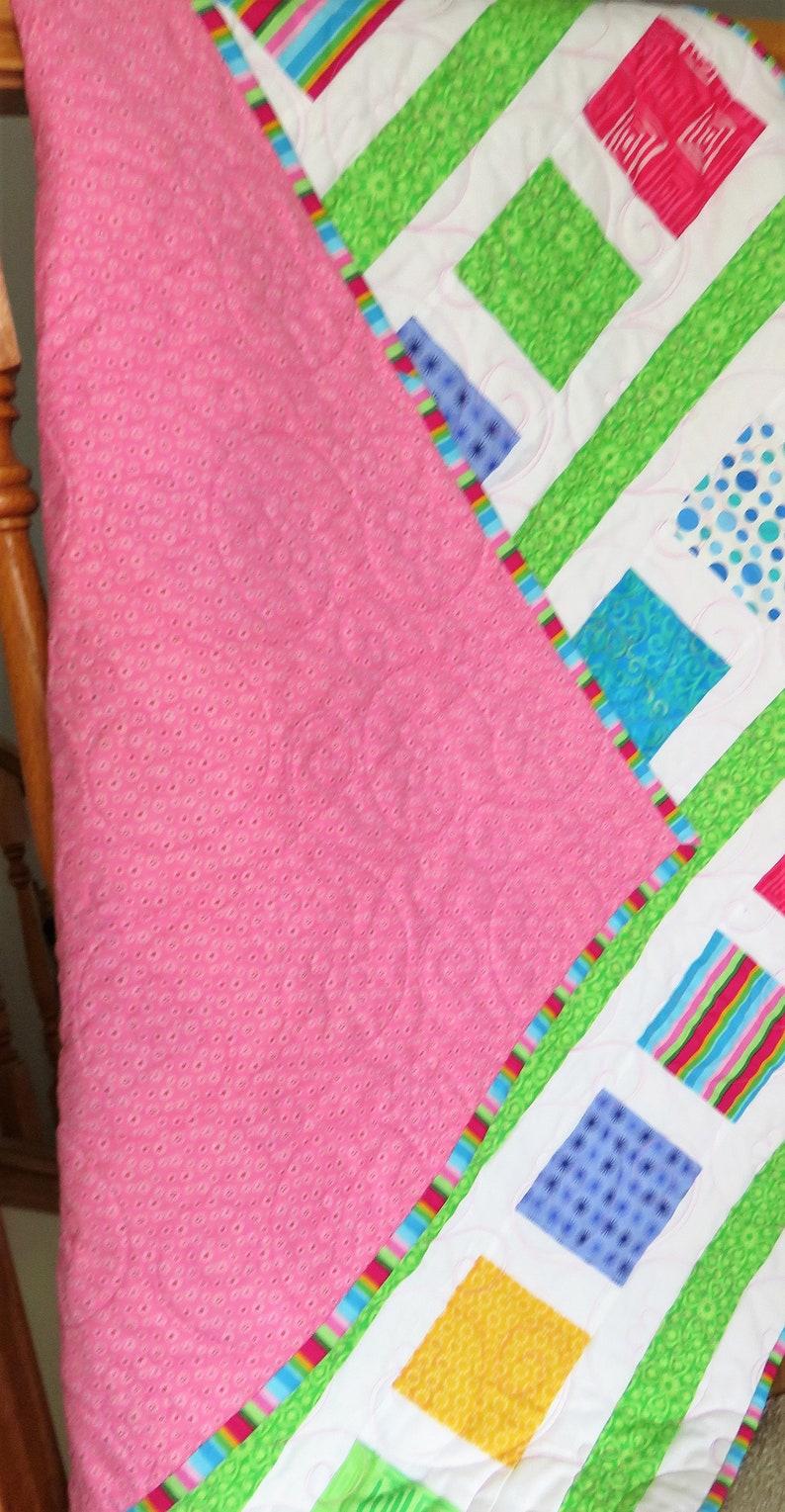 Handmade Baby Quilt for Sale Baby Girl Quilt Pink Baby Etsy
