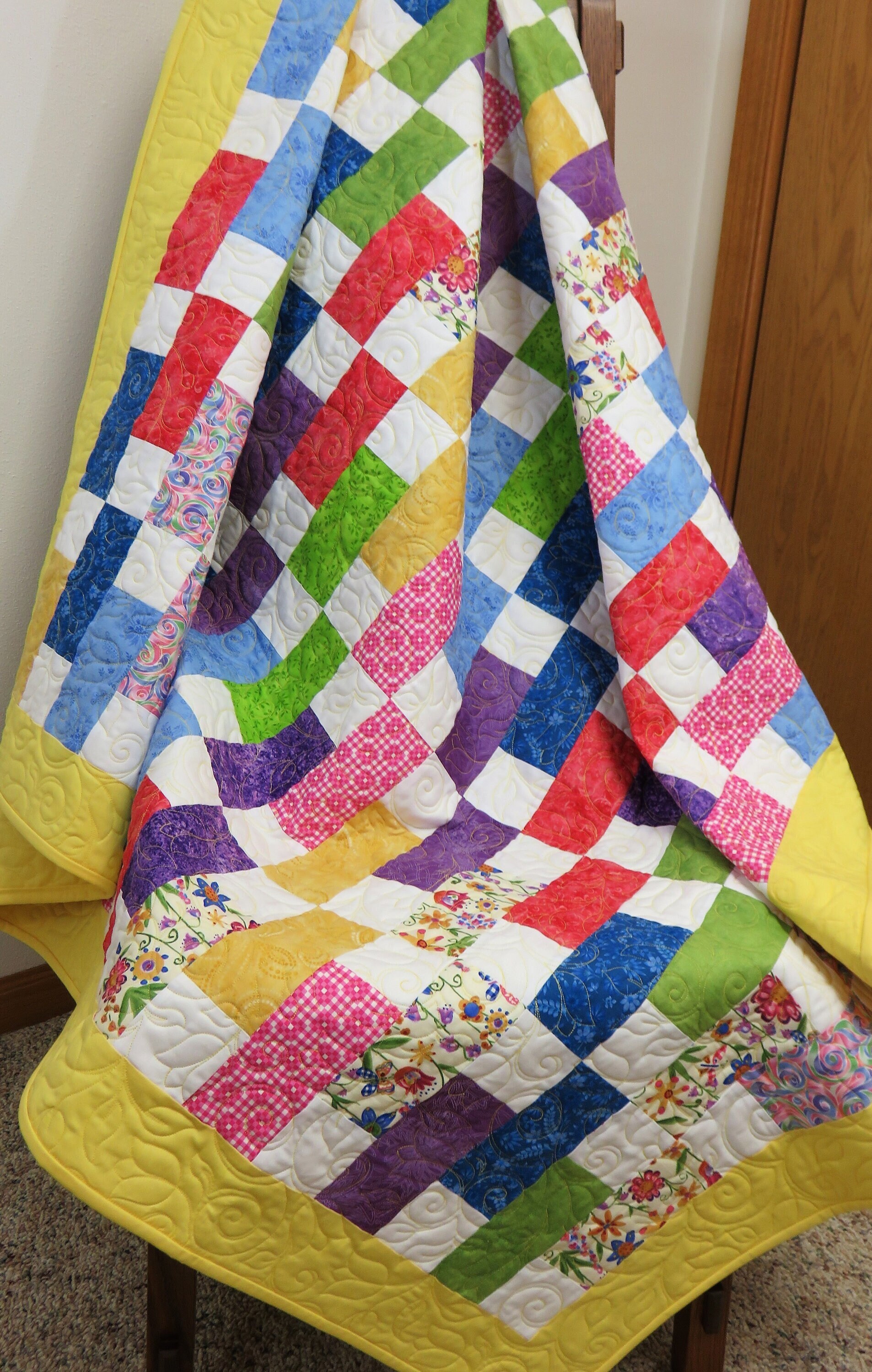 Handmade Quilt for Sale Throw Quilt Lap Quilt Large Etsy