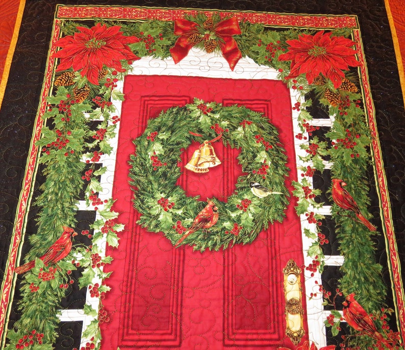 Handmade Holiday Wall Hanging for Sale, Christmas Door Decor, Christmas