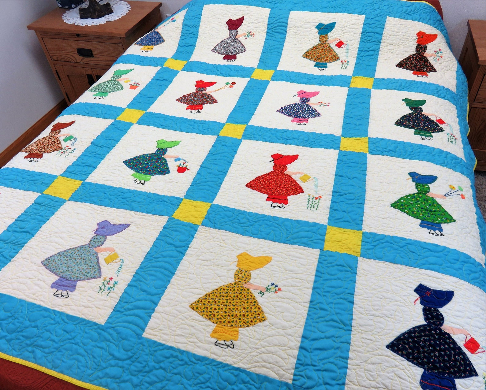 Vintage Quilt for Sale Antique Quilt for Sale Vintage Sun Etsy