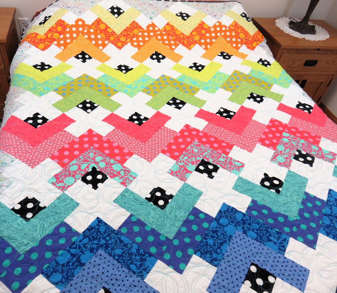 Handmade Quilt for Sale Twin Quilt Large Throw Quilt Quilts Etsy