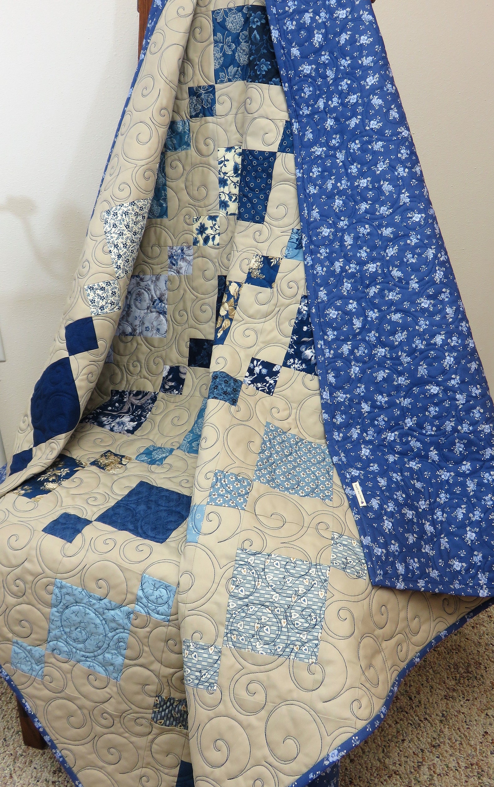 Handmade Quilt for Sale Throw Quilt Lap Quilt Large Etsy