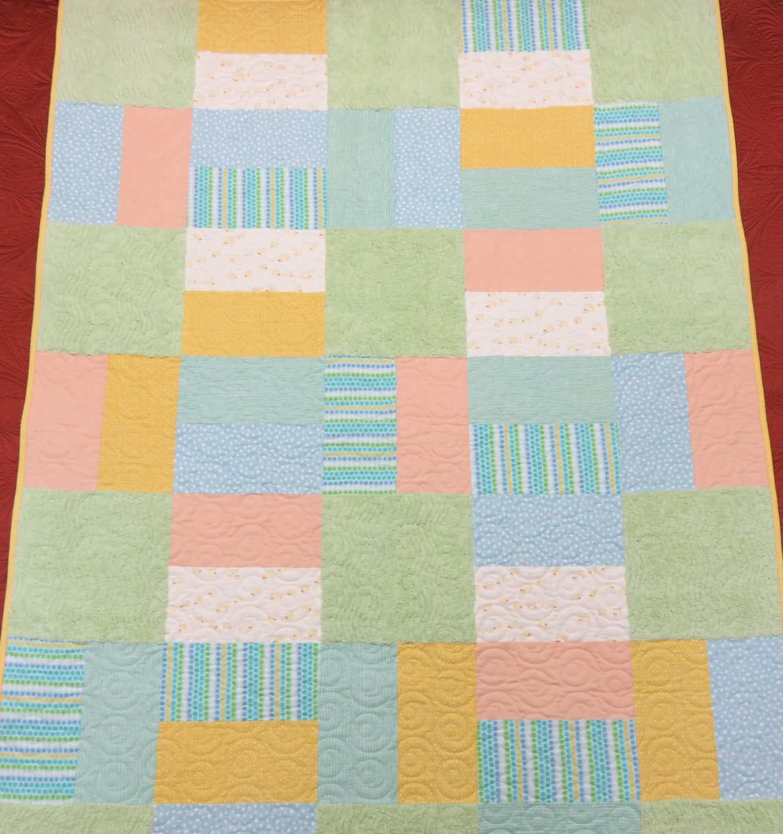 Curious Duck Quilted Blanket NCU0DV409 main image 0