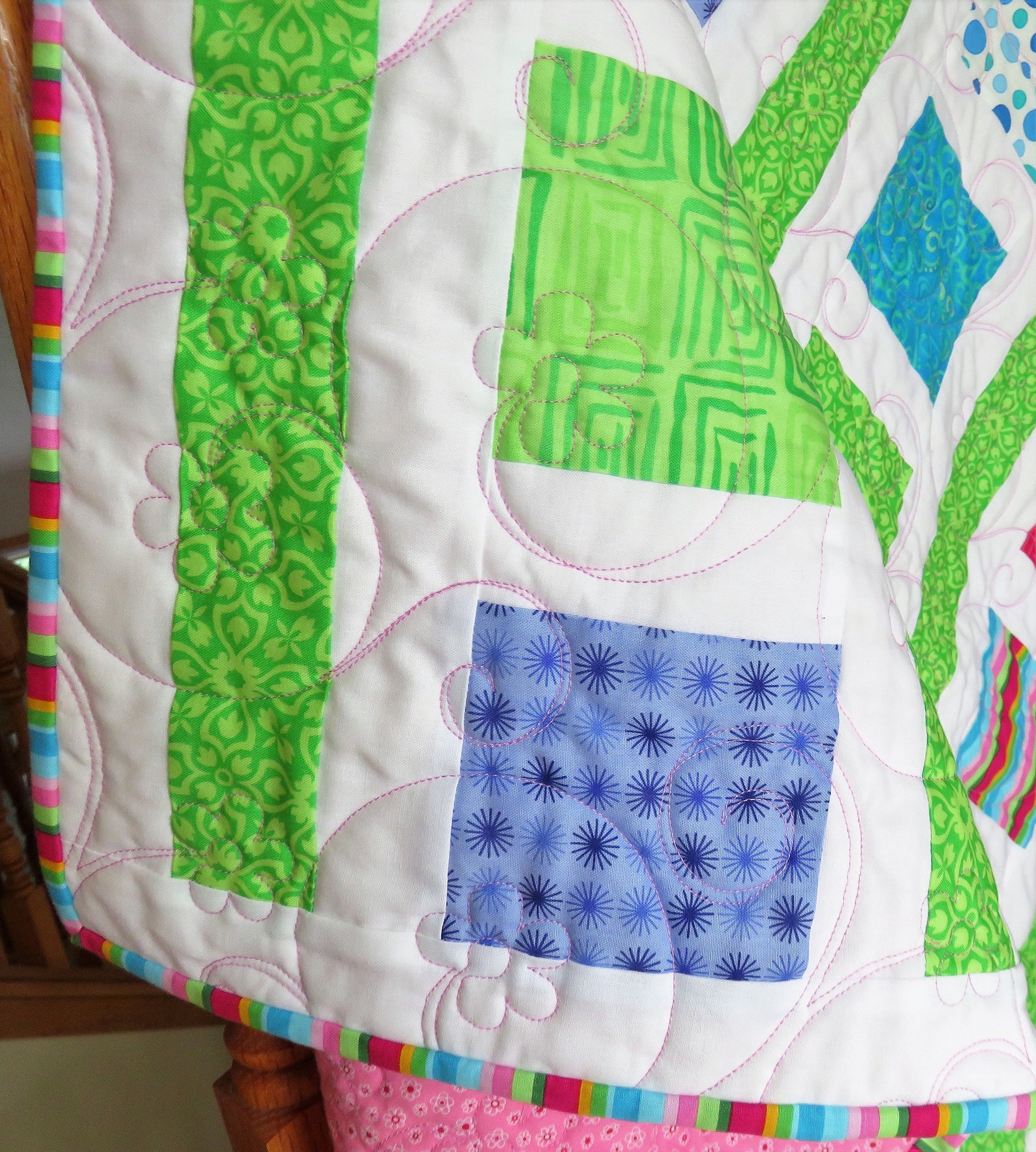 Handmade Baby Quilt for Sale Baby Girl Quilt Pink Baby Etsy