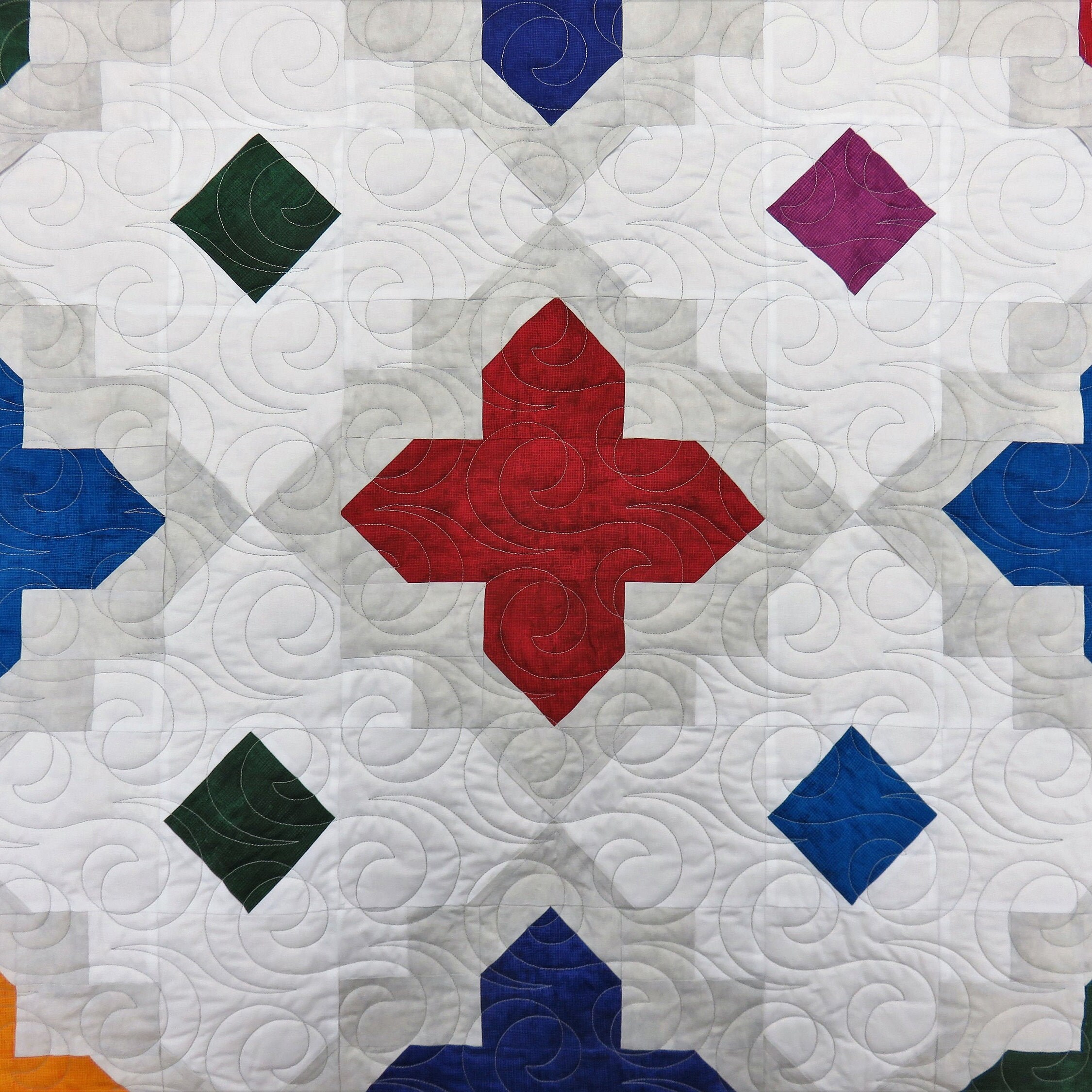 Handmade Full Size Quilt for Sale, Full Size Blanket, Double Size Quilt