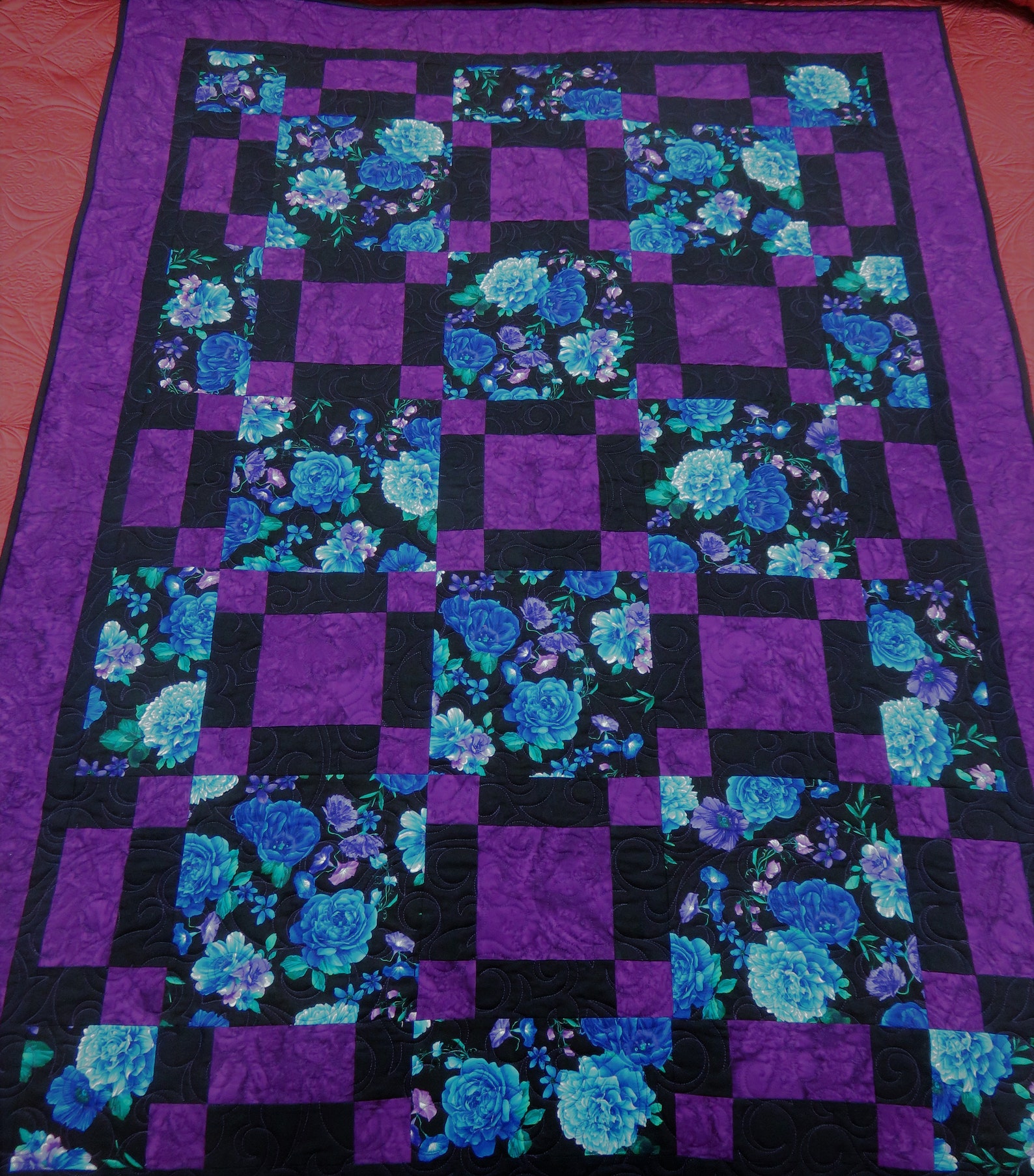 Handmade Quilt for Sale Throw Quilt Lap Quilt Large Etsy