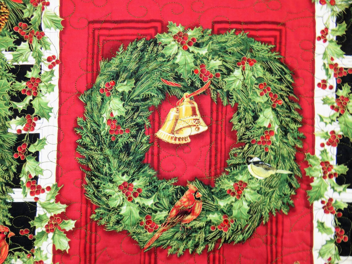 Handmade Holiday Wall Hanging for Sale, Christmas Door Decor, Christmas