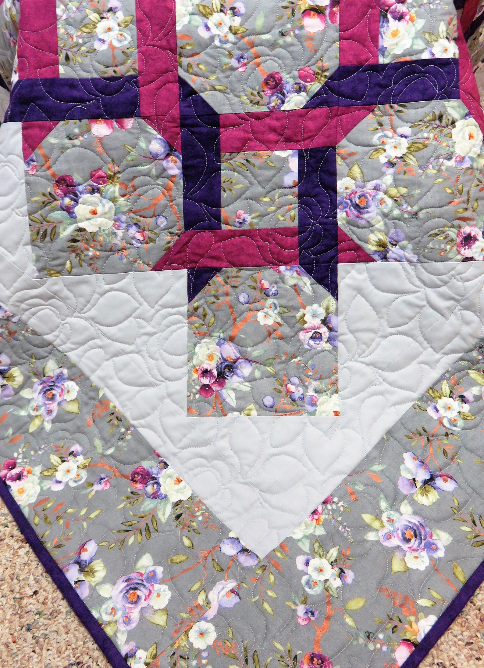 Handmade Quilt for Sale, Queen Size Quilt Extra Length, Queen Quilt for Sale, Quilts for Sale
