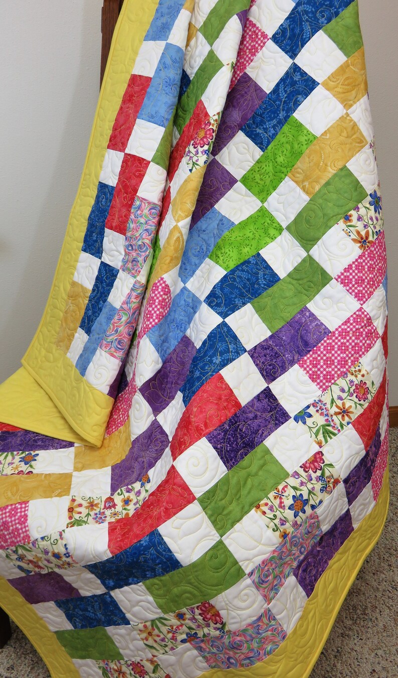 Handmade Quilt for Sale Throw Quilt Lap Quilt Large Etsy