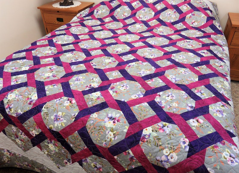 Handmade Quilt for Sale Queen Size Quilt Extra Length Queen Etsy