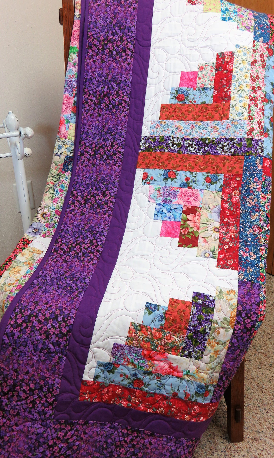 Handmade Queen Quilt for Sale Queen Size Blanket Full Size Etsy