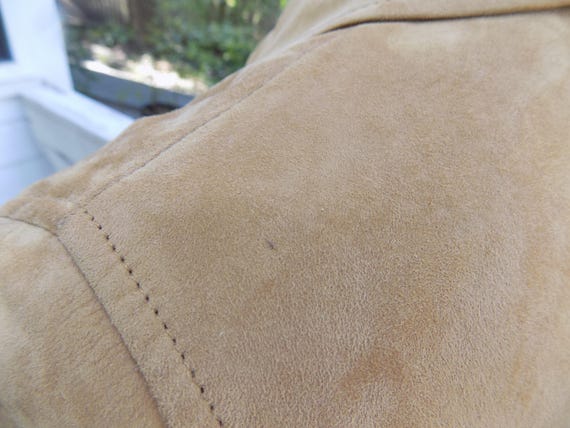 Vintage Ladies Ralph Lauren LRL Leather Suede Fri… - image 10