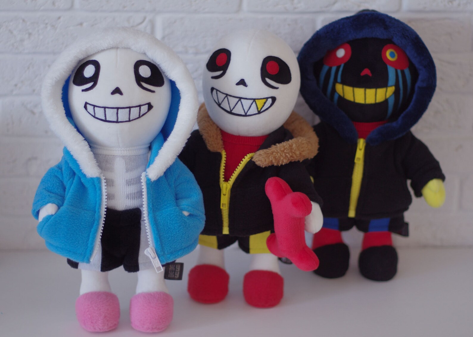 RED Sans AU Underfell Soft Toy Plushie Stuffed Handmade | Etsy