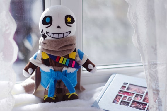 InkSans AU Inktale Soft Toy Plushie Handmade Stuffed | Etsy