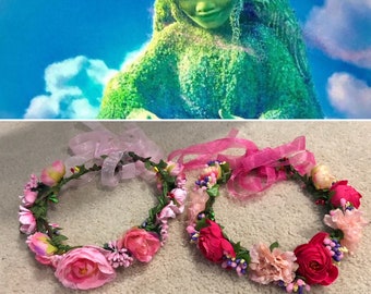 Moana Te Fiti Flower Crown, Te Fiti Cosplay, Te Fiti Costume, Flower Crown, Flower Head band, Moana Flower Crown, Tefiti Flower Crown