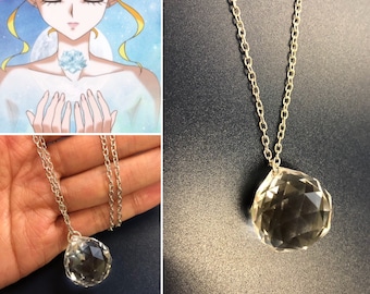 Sailor Moon Crystal Necklace, Princess Serenity Necklace, Sailor Moon Costume Necklace, Sailor Moon Wedding Necklace, Sailor Moon Cosplay