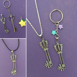 Kingdom Hearts Keyblade necklace, Kingdom Hearts Oathkeeper, Necklace, Oathkeeper Key Chain, Ultima keyblade, Oblivion keyblade image 3