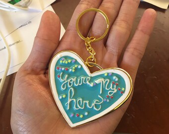 wreck it ralph cookie necklace