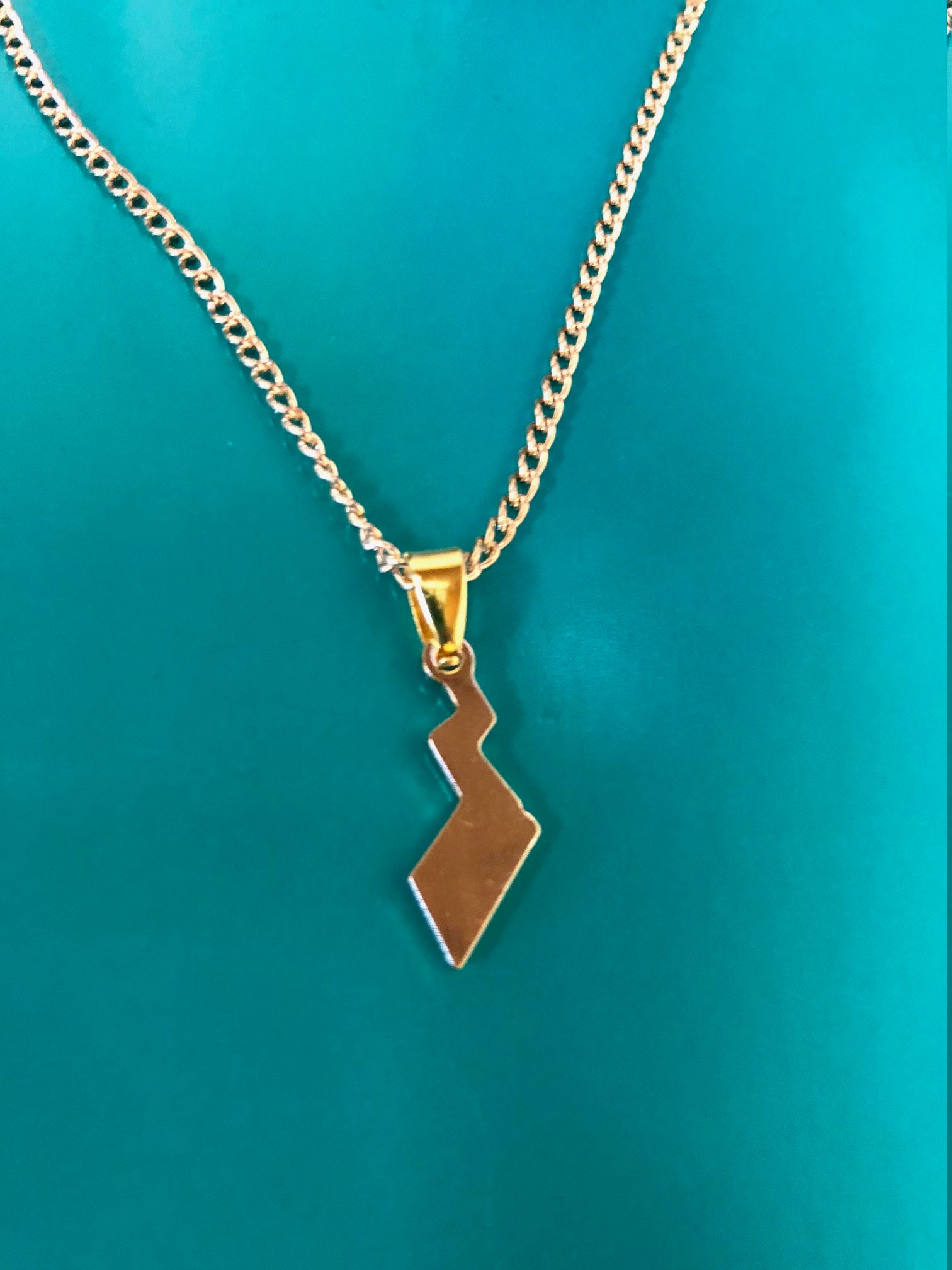 Pikachu shop tail necklace