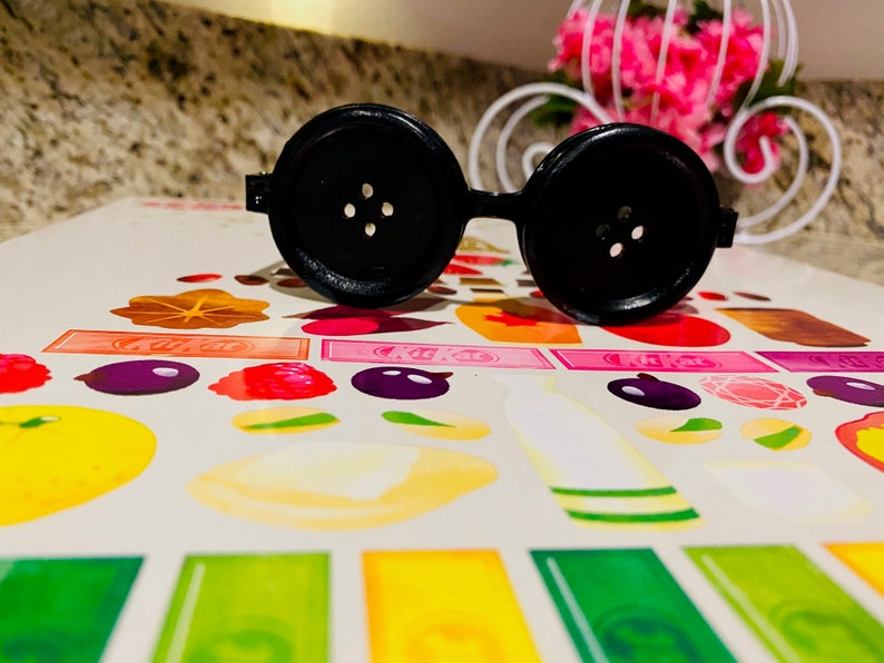 Coraline Button Glasses Coraline Eyewear Coraline Button Etsy
