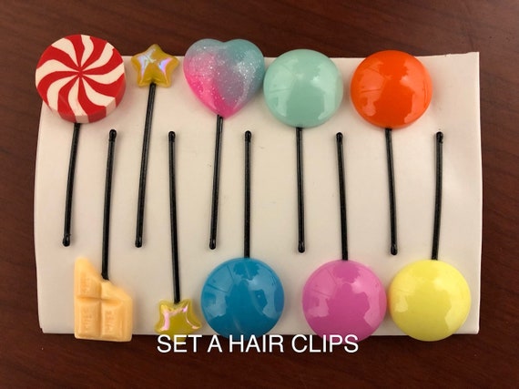 Vanellope Hair Pins - Vanellope Hair Candy - Vanellope costume, Vanellope  Von Schweetz Hair Pins